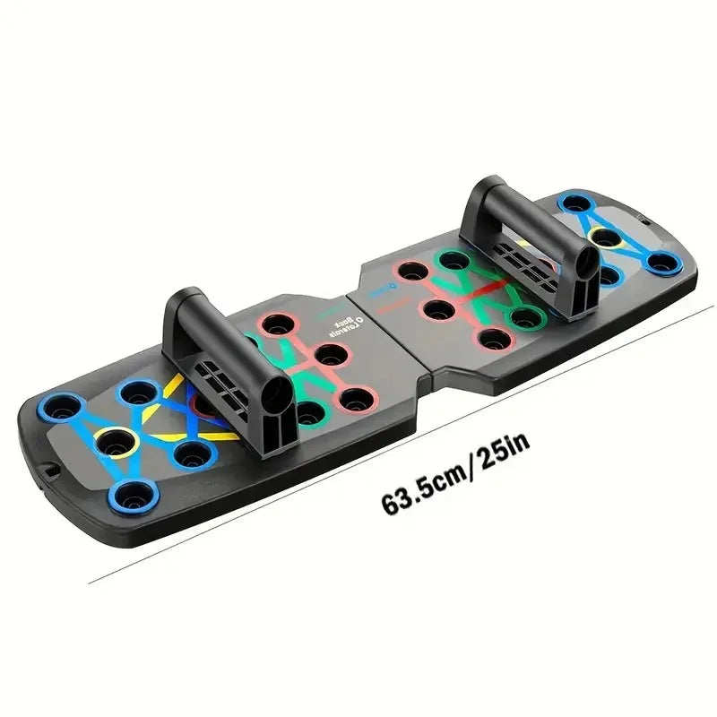 Push up Board 15 in 1 Home Workout Equipment Multi-Functional Pushup Stands System Fitness Floor Chest Muscle Exercise Professional Equipment Burn Fat Strength Training Arm Men & Women Weights