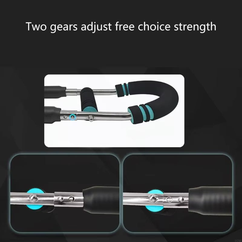 92ME Twisters Arm Trainer Arm Exerciser Homes Workout Equipment for Upper Body Strength Training with Adjustable Resistance