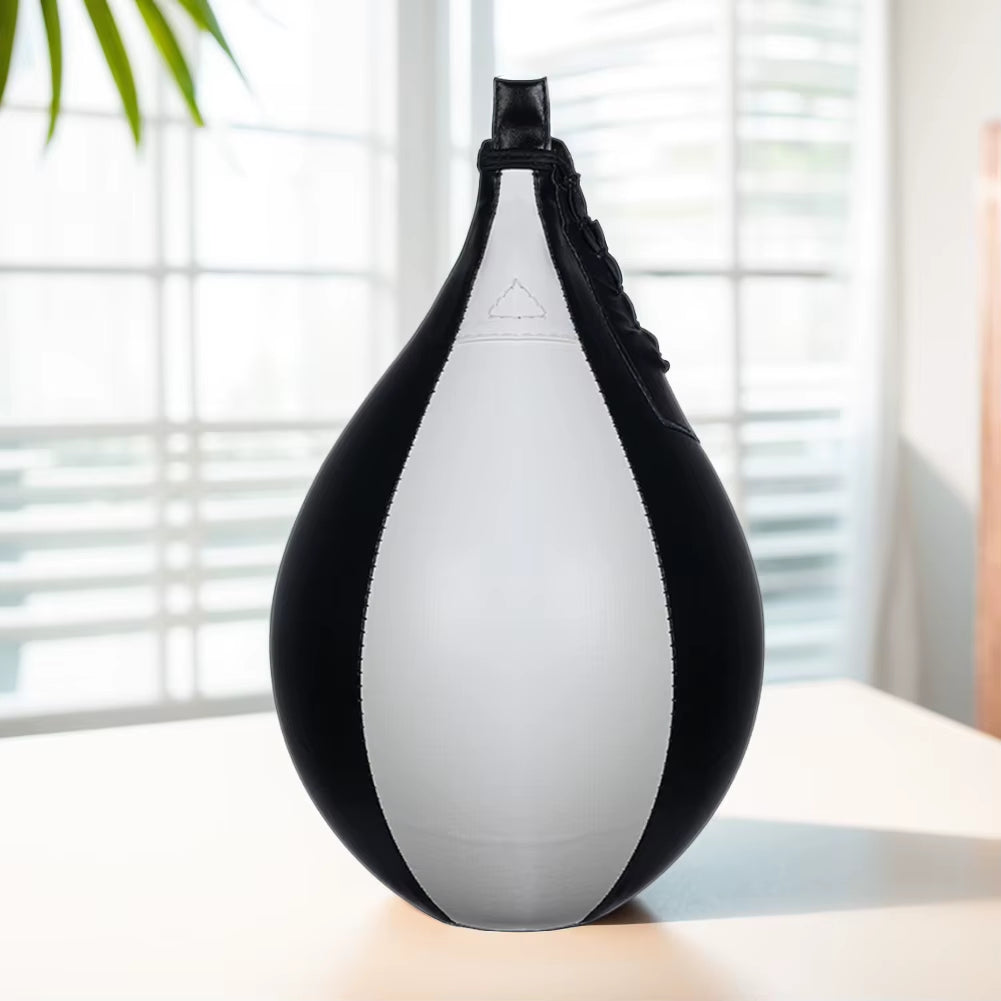 Boxing Speed Ball Hanging Punching Bag PU Leather Boxing Reflex Ball Stress Relief Boxing Striking Bag for Muay Thai Training