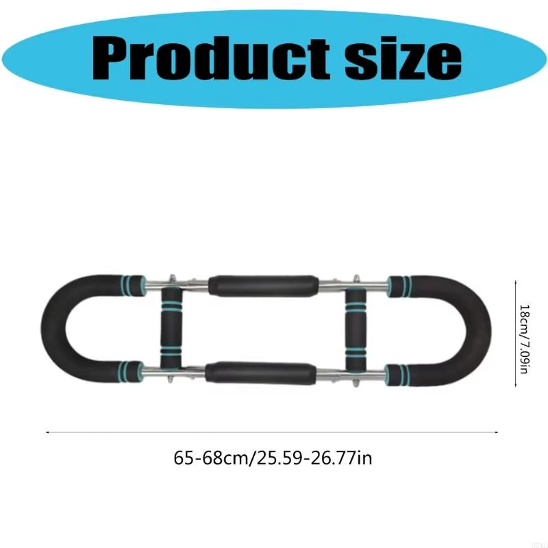 92ME Twisters Arm Trainer Arm Exerciser Homes Workout Equipment for Upper Body Strength Training with Adjustable Resistance